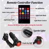Car Atmosphere Ambient Multi Color Light With Remote For Interior