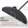 Reverse Parking Sensors Detection With Sensors Buzzer And Distance Indication LCD