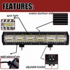 LED Double Light Bar Combo Waterproof Spot Lights 405W