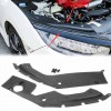 Honda Civic Car Engine Compartment Side Panel Cover 02 Pcs 2016-2021