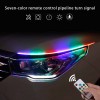 Multicolor 2 Pieces RGB LED Strip Light 