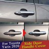 Toyota Yaris Door Handle Chrome Covers Model 2020-2021 
