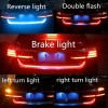 Trunk Knight Rider With 2 Colors Running LED Strip For Car Trunk Brake
