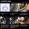 Trunk Knight Rider With 2 Colors Running LED Strip For Car Trunk Brake