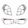 Suzuki Cultus Back Light + Head Light Chrome Trim Combo Model 2017-2021