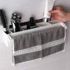 Wall Mounted Towel Rack With 5 Storage Compartments Rack