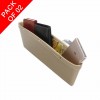 Toyota Logo Neck Rest Headrest Pillow Cushion And 02 X Leather Catch Caddy Seat Catcher Pack Of 02