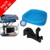 Summer Cooling Gel Cushion Seat And Car Hook And Phone Holder 2 In 1 Pack Of 02