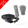 Auto Car Fan Heater Defroster 2 In 1 Portable Auto Fan And Gear Shift Knob & Hand Break Cover- 2 In 1 Pack Of 02