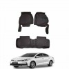 Toyota Corolla 7D Diamond Floor Mats Black 2014-2019