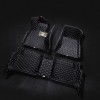 Honda City 7D Diamond Floor Mats Black With Black 2016-2020