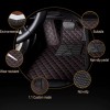 Honda City 7D Diamond Floor Mats Black With Black 2016-2020