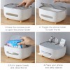 Ecoco Tissue Box Napkin Holder Multifunction