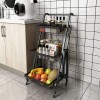 3 Tier adjustable Utility Cart