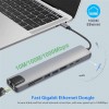 8 In1 Multi-Port Type C To Usb C 4k Hdmi Adapter Usb 3.0 Coming Soon