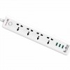 Speed-X403pu PrePremium Portable Power Strip 403pu 4-Socket + 3 USB Ports for Ultimate Conveniencemium Portable Power Strip 4socket+3usb Port