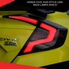 Honda Civic Audi Style Lava Back Lamps 2016-21