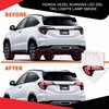 Honda Vezel Running Led Drl Tail Lights Lamp Smoke