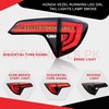 Honda Vezel Running Led Drl Tail Lights Lamp Smoke