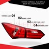 Toyota Fortuner Nx 200 Style Rear Running Tail Lamp 2016-2019