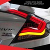 Honda Civic Snake Style Tail Light 2016-21