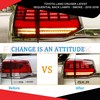 Toyota Land Cruiser Latest Sequential Back Lamps - Smoke - 2015-2018