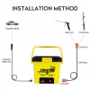 Portable 12v Automatic Car Washer Bucket Style