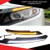 Honda Civic Led Drl Headlight Eyebrow 2016-21