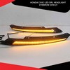 Honda Civic Led Drl Headlight Eyebrow 2016-21
