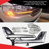 Toyota Land Cruiser Led Headlight Strip Chrome Abs Daytime Running Light - Model 2015-2018