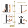 Coat Hanging Stand with Hooks Garment Hanger