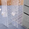Acrylic Jewelry Boxes For Women Hanging Jewelry Organizer Holder With 4 Drawers