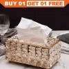 Crystal Tissue Box Cover Buy 01 & Get 01 Free