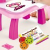 LED Children Projector Drawing Board Montessori Desk