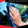 Microfiber Car Cleaning Bucket With Free Shampoo