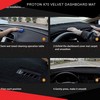 Proton x70 Velvet Dashboard Mat