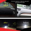 Toyota Mark x 2005-09 Velvet Dashboard Mat
