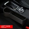 Multifunctional Car Seat Gap Organizer with Cup Holder Passenger Side