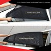 Car UV Protection Flexible Side Sunshade Curtains For Hatchback 4 Pcs