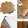 3D Self Adhesive Wall Stickers Wood Grain Dark Maroon Pack Of 30
