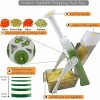 Once For All Vegetable Cutter Mandoline Slicer The Ultimate Kitchen Tool for Fast, Easy, and Safe Slicing