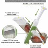 Once For All Vegetable Cutter Mandoline Slicer The Ultimate Kitchen Tool for Fast, Easy, and Safe Slicing