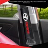Toyota Carbon Fiber Car Seat Safety Belt Pad Cover Shoulder Protector
