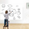 Large Magnetic Whiteboard Paper Self-Adhesive Magnetic Dry Erase Board