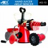 Anex AG 13 Handy Juicer and Meat Mincer 2 in 1 Kitchen Appliance for Juicing and Mincing