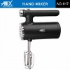 Anex AG 817 Deluxe Hand Mixer 5 Speeds, Turbo Function, Double Ventilation, 2 Beaters, Eject Button