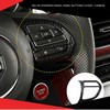 Mg Hs Steering Wheel Panel Buttons Cover Carbon