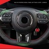 Mg Hs Steering Wheel Panel Buttons Cover Carbon