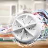 Portable Mini Washing Machine Ultrasonic Turbine Clothes Washer for Travel Home