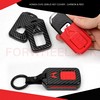 Honda Civic 2016-21 Key Cover Carbon & Red